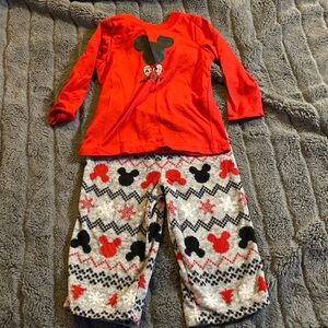 Disney Mickey Mouse Pajama Set- 18 Months